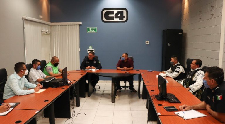 DISEÑAN ESTRATEGIA PARA REFORZAR OPERATIVOS PREVENTIVOS EN EL MUNICIPIO DE CUAUHTÉMOC