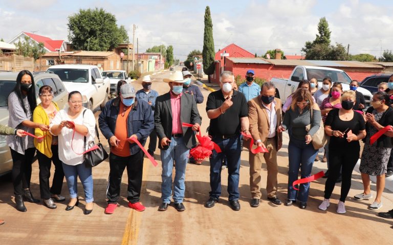 Inaugura Gobierno Municipal pavimentación de dos importantes calles en colonias Campesina y Tierra y Libertad