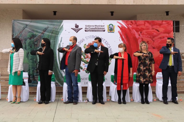 Conmemora Gobierno Municipal de Cuauhtémoc 210 aniversario de la Independencia de México