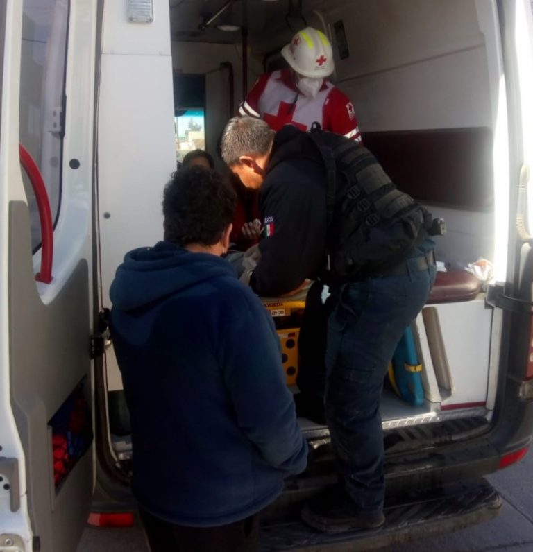 Trabajador sufre descarga eléctrica