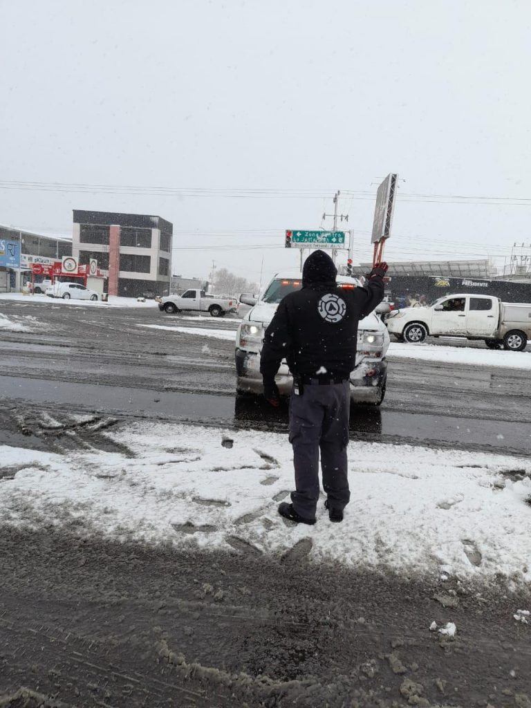 SOLICITA MUNICIPIO DE CUAUHTÉMOC DECLARATORIA DE EMERGENCIA POR NEVADA