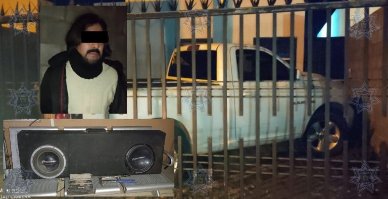 Sorprenden a hombre robando en La Ciudadela