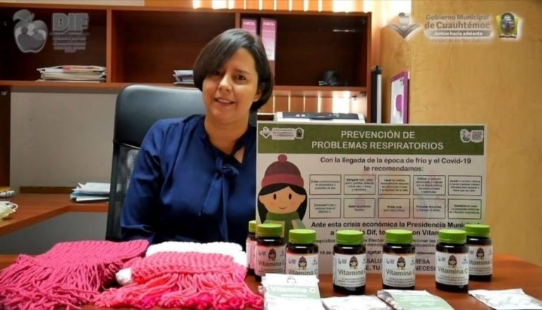 MANTIENE DIF CUAUHTÉMOC CAMPAÑA DE DOTACIÓN GRATUITA DE VITAMINA “C”