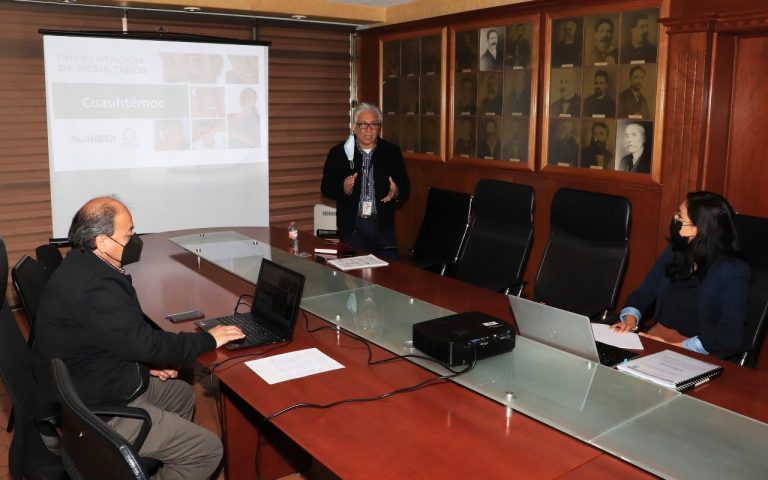 Presenta INEGI resultados del censo 2020 en Cuauhtémoc.