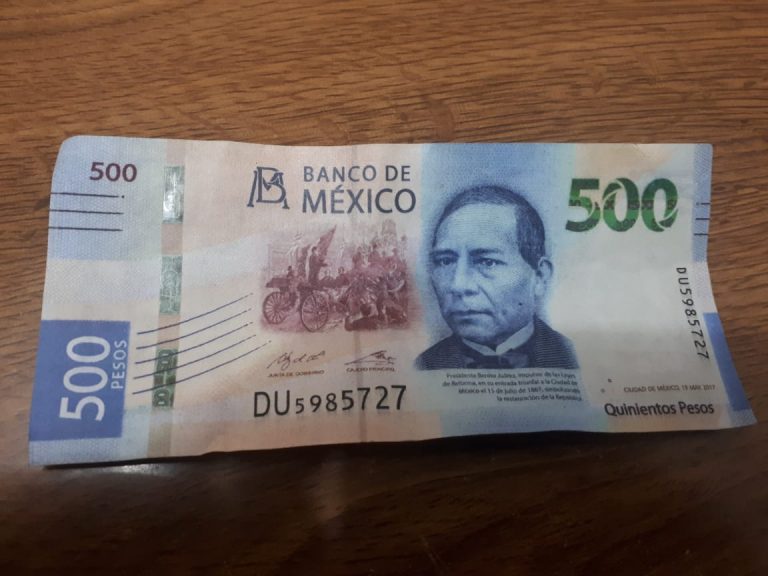 Aseguran billete falso en Rubio