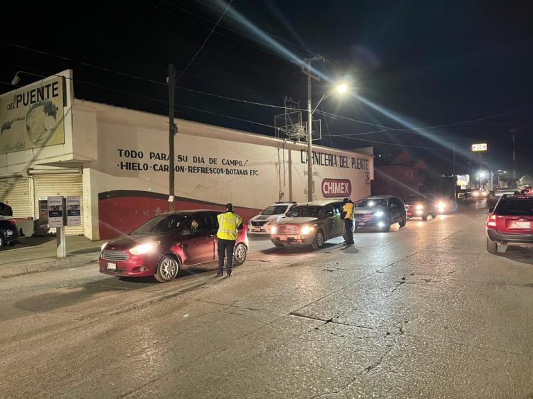 Continúan operativos de seguridad en la ciudad por parte de corporaciones policiacas