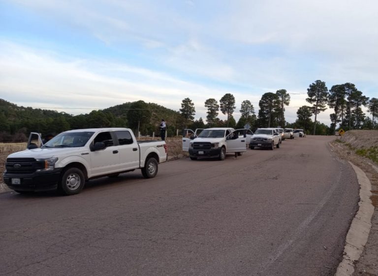 Realizan operativo AEI, SSPE y Ejército en Bocoyna y Urique