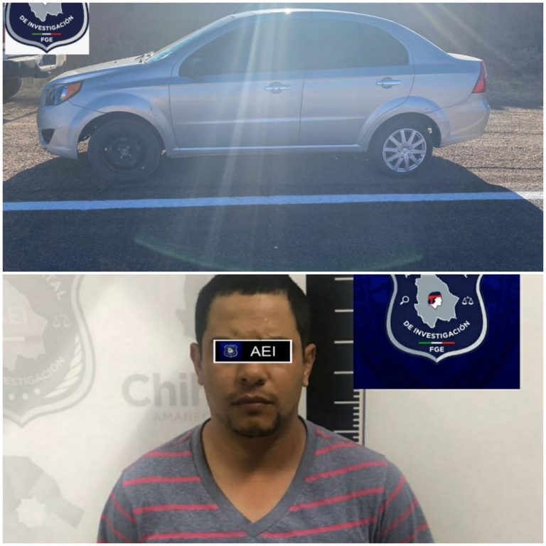 Detiene AEI a persona en auto con reporte de robo