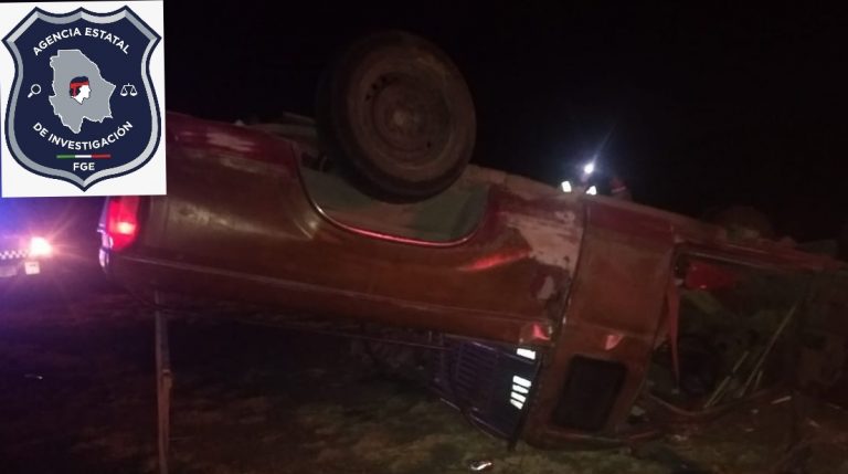 Pierde la vida mujer en accidente vehicular