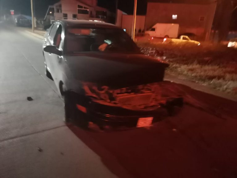 Reportan levantón tras choque