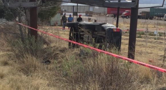 Muere menonita en accidente automovilístico