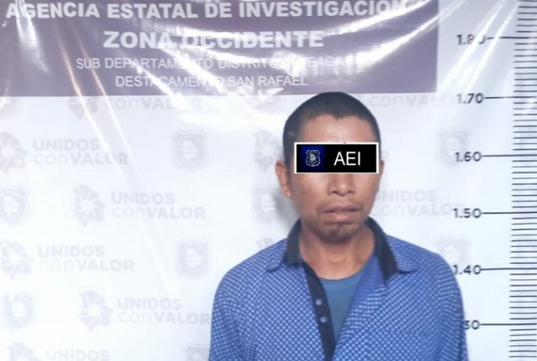 Aprehende AEI ZO a presunto homicida