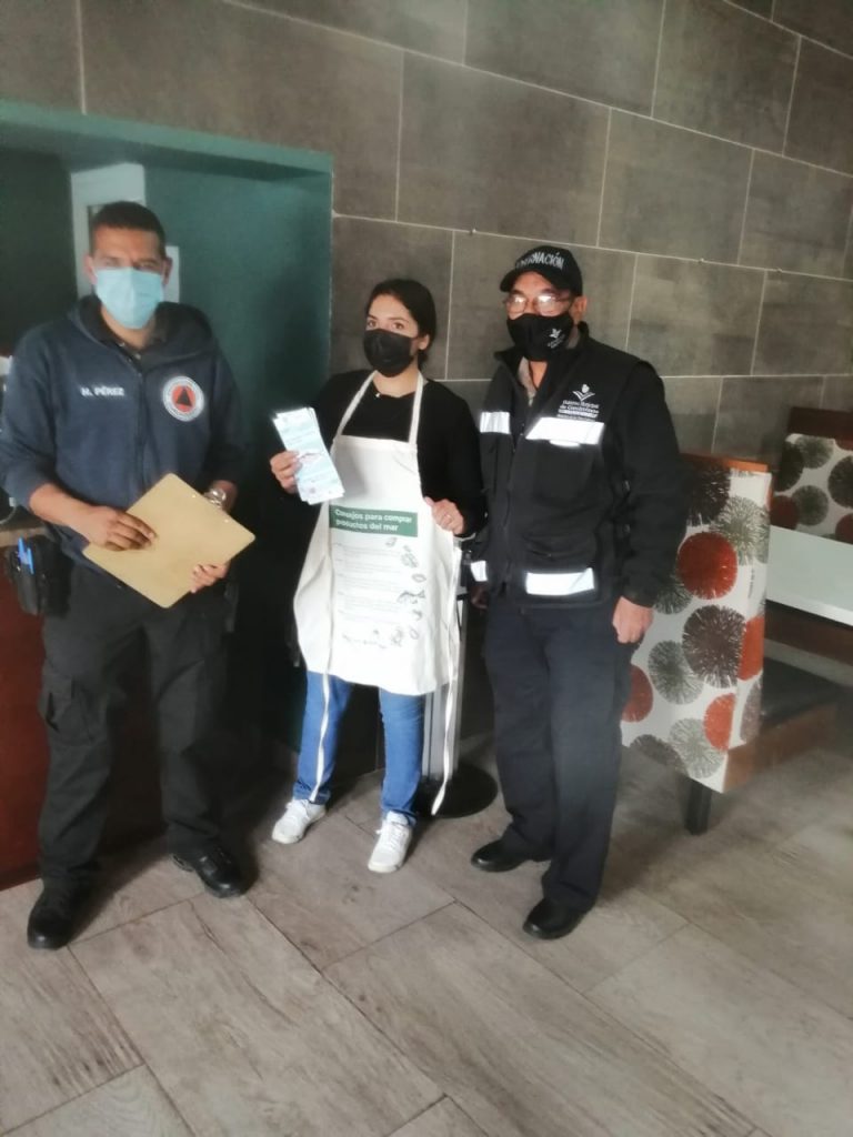 Gobernación y Protección Civil implementan operativo para venta de pescados y mariscos en Cuauhtémoc