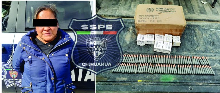 Aseguran SSPE y SEDENA mil 240 cartuchos utilizados para arma AK-47