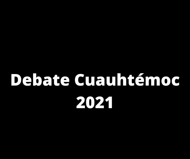 Participarán candidatas y candidatos a la presidencia municipal de Cuauhtémoc en debate del IEE, el próximo 21 de mayo