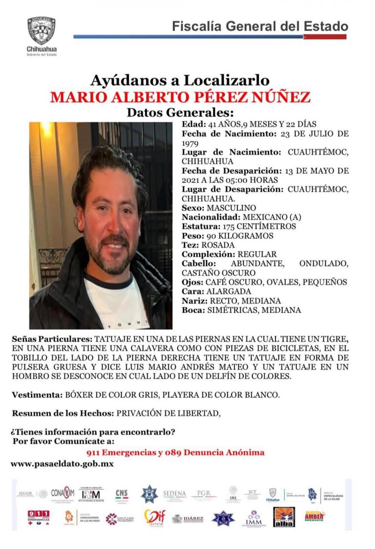 Encuentran muerto a Mario “El Abuelo” Pérez