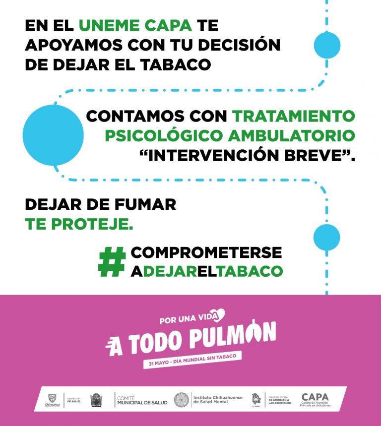 Realizan Estado y Municipio jornada estatal por Día Mundial Sin Tabaco