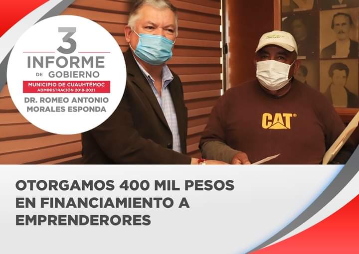 3ER. INFORME: CONCERTÓ GOBIERNO MUNICIPAL 48 CURSOS DE CAPACITACIÓN Y OTORGÓ 400 MIL PESOS EN FINANCIAMIENTOS A EMPRENDEDORES