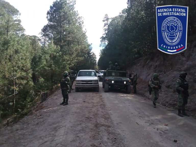 Despliegan AEI y Ejército operativo conjunto en Guadalupe y Calvo