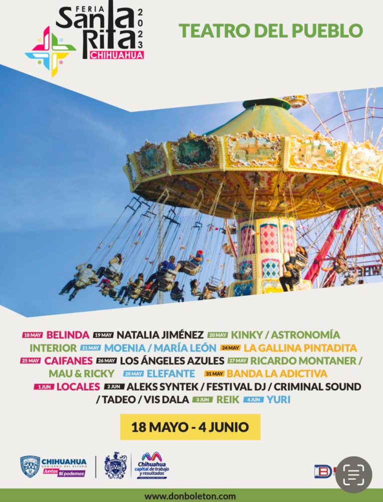 ¿Asistirás a la Feria Santa Rita 2023? Sigue estas recomendaciones