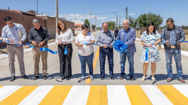 Inauguran pavimentaciones en Fracc. Vista Hermosa y Vialidad Venezuela, en Cuauhtémoc