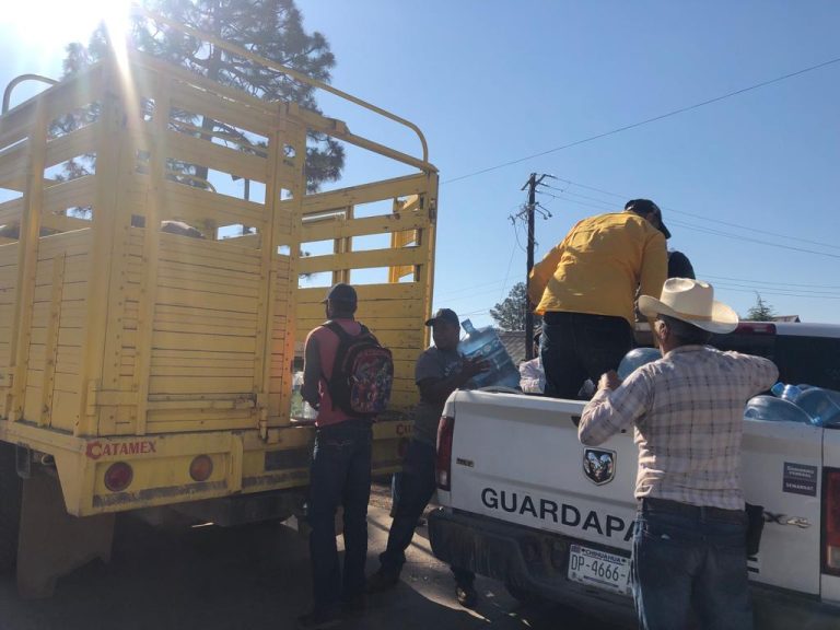 Mantiene Protección Civil campaña de recolección de insumos en apoyo a brigadistas forestales