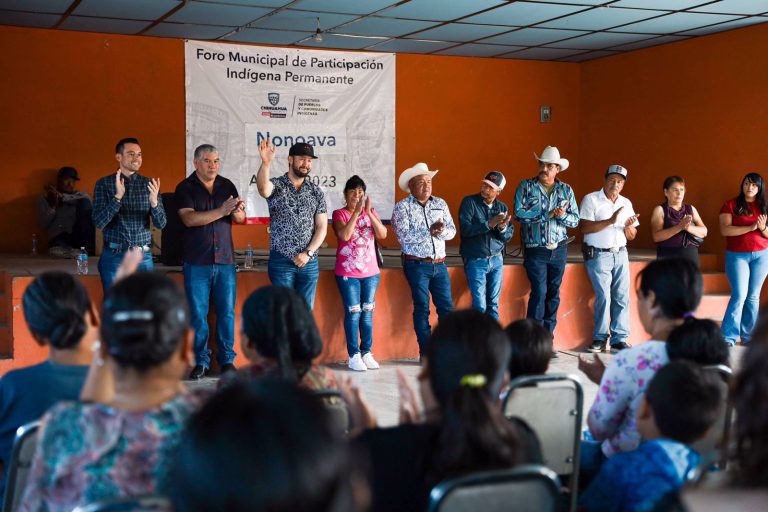 Instalan en Nonoava Foro de Participación Indígena