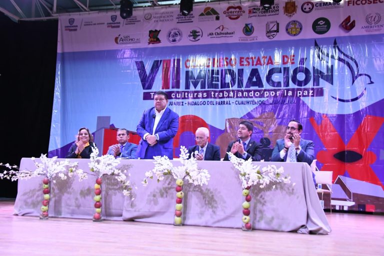 Inaugura Fiscal César Jáuregui el VII Congreso Estatal de Mediación