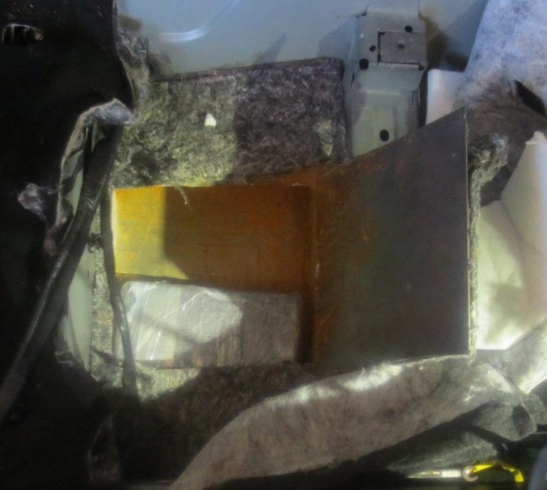 Oficiales de CBP confiscan cocaína en el puerto de entrada de Ysleta