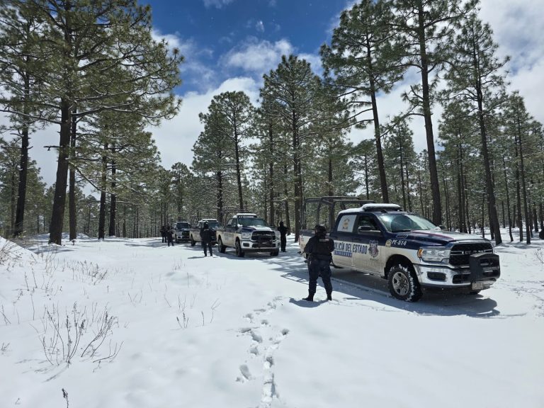 Mantiene Policía del Estado labores de prevención en carreteras con nieve