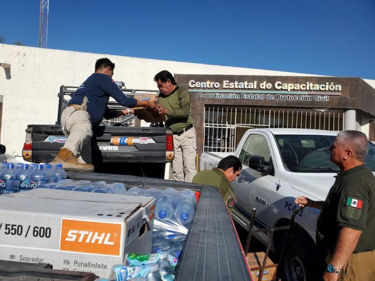 Continúa CEPC brindando apoyo ante la presencia a los incendios forestales en la Sierra 