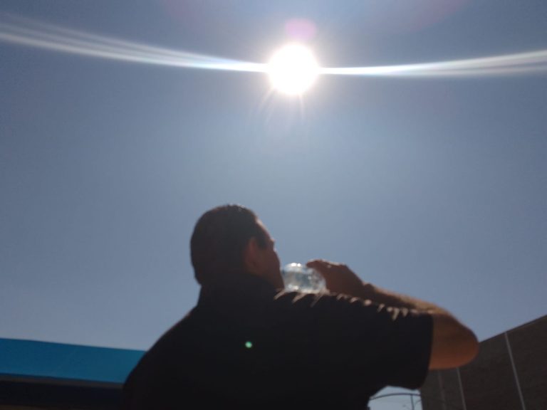 Continuarán temperaturas calurosas este martes en gran parte de la entidad