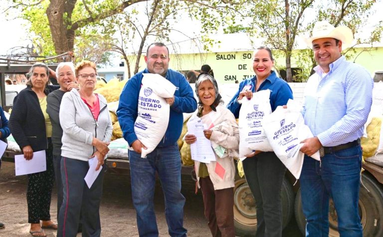 Trabaja Luis Fernando Chacón para seguridad alimentaria de guerrerenses; lleva apoyos a San Juan de Santo Tomás