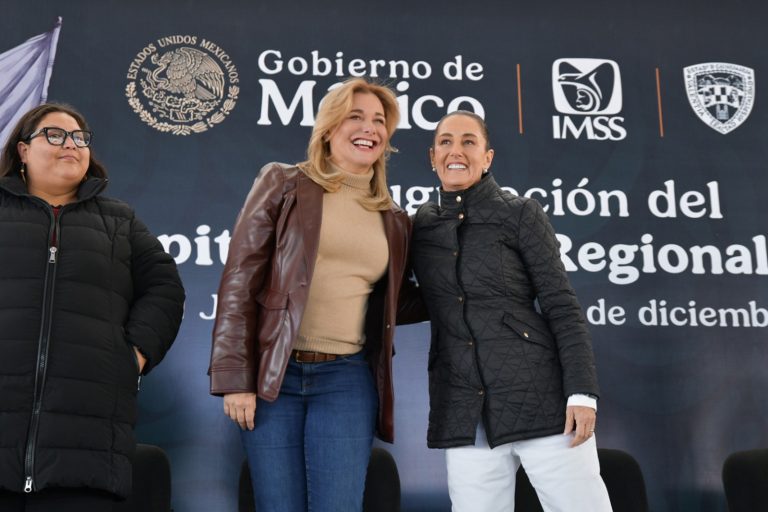 La gobernadora Maru Campos acordó con la presidenta de México, Claudia Sheinbaum, realizar una inversión conjunta para consolidar el sistema de transporte de Ciudad Juárez.
