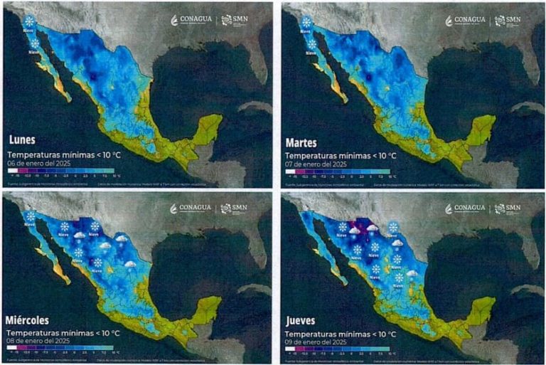 Se espera caída de nieve por Segunda Tormenta Invernal de la temporada