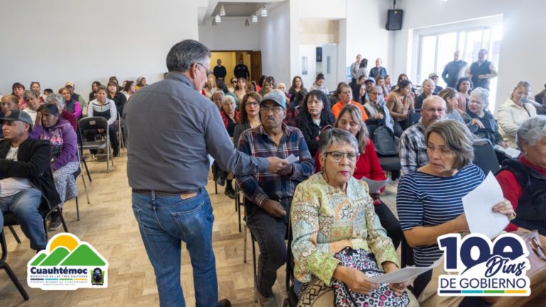 100 días de Gobierno: 5868 personas vulnerables apoyadas por Desarrollo Social de Cuauhtémoc