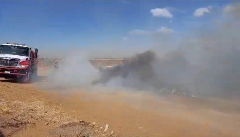 Llaman a no tirar brasas encendidas en contenedores