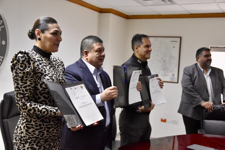 Firman SSPE y FGE convenio con el IEE para la protección de candidatos a jueces y magistrados