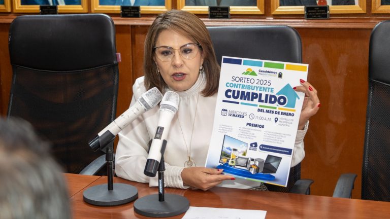 Invitan a presenciar el Sorteo Contribuyente Cumplido 2025, en Cuauhtémoc