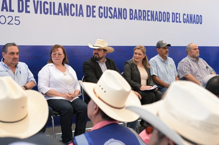 Maru Campos pone en marcha el Programa Estatal de Vigilancia del Gusano Barrenador del Ganado