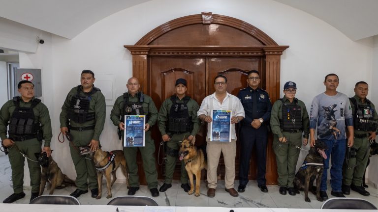 Celebrarán los 25 años del Grupo K9 de Cuauhtémoc con una competencia estatal