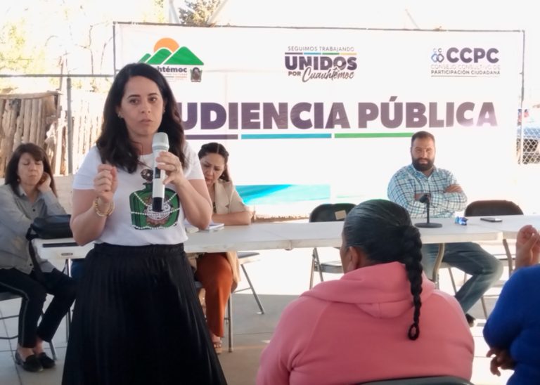 Llaman a la población a solicitar audiencias públicas del Presupuesto Participativo