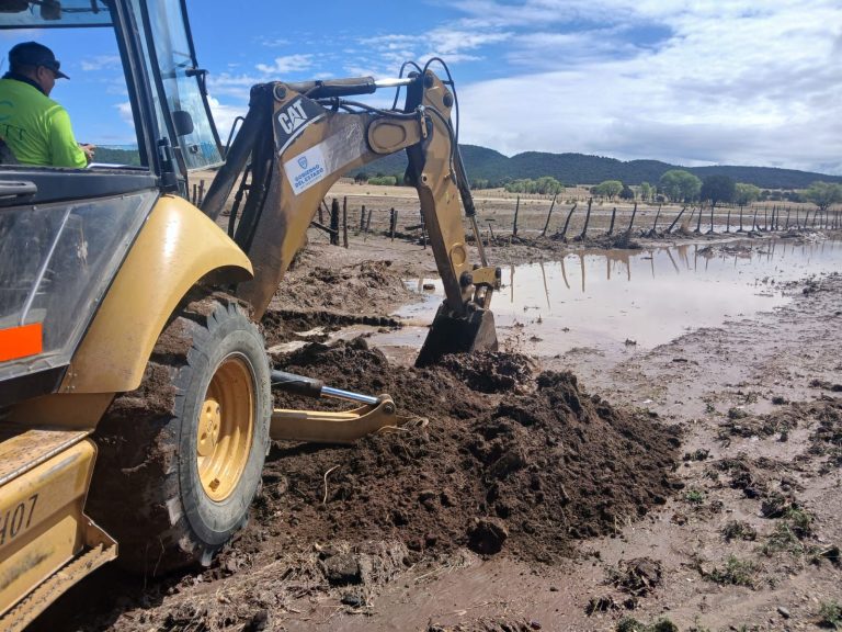 Atiene SCOP afectaciones en tramos carreteros ocasionadas por las recientes lluvias