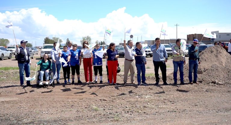 Arranca la construcción de la primera etapa del Polideportivo III, en Cuauhtémoc