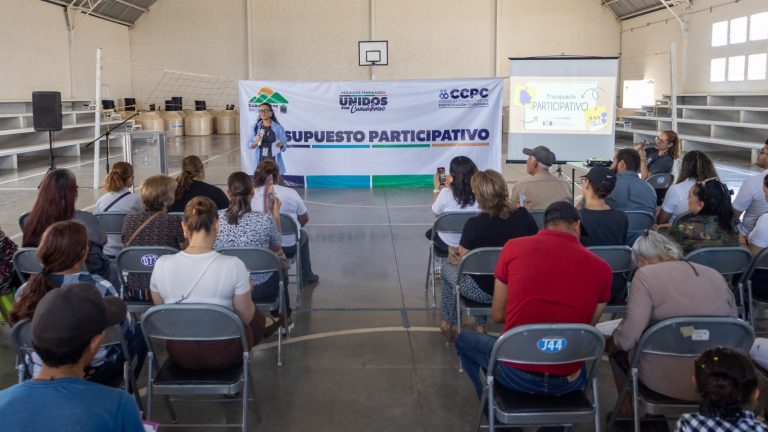 Realizan Foro Informativo para el Presupuesto Participativo en la colonia Emiliano Zapata