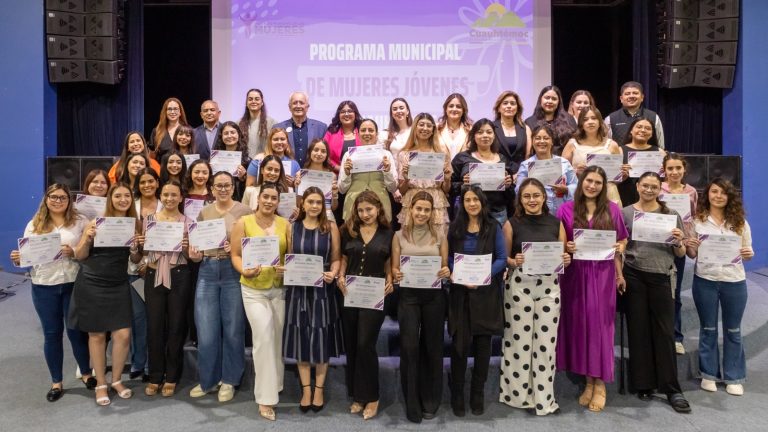 Más de 40 mujeres se integran al Programa Municipal de Mujeres Jóvenes en Cuauhtémoc