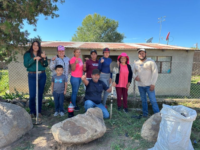 Benefician a 184 personas de 26 ejidos con empleo temporal en Cuauhtémoc