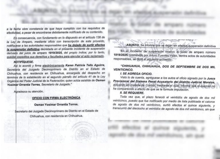 Declaran prófugo de la justicia al exsecretario de Hacienda Arturo Fuentes Vélez