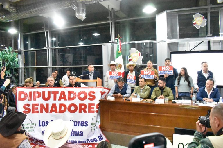Se lleva a cabo mesa de diálogo entre legisladores federales y locales con productores chihuahuenses