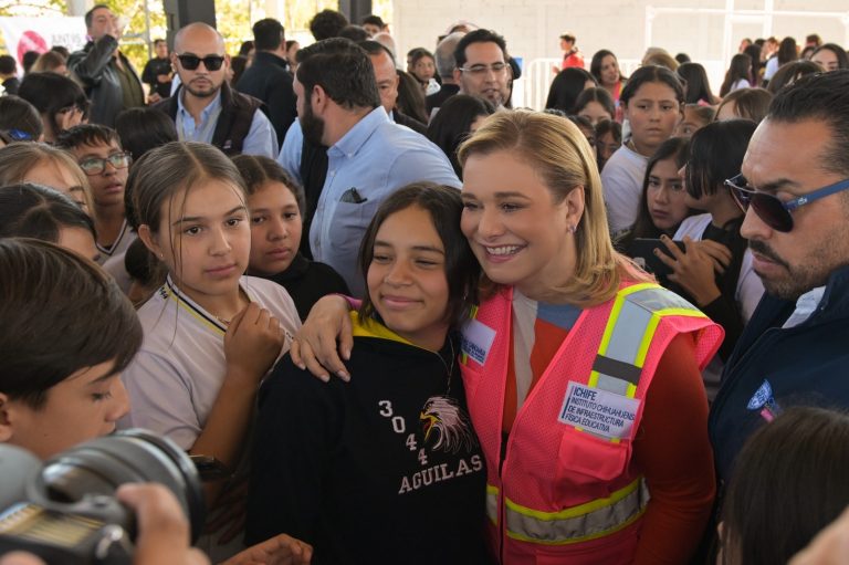 Maru Campos arranca el Programa Juntos Construimos en beneficio de casi 14 mil estudiantes